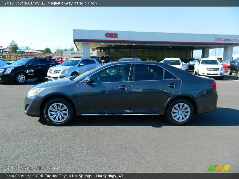 Magnetic Gray Metallic / Ash 2012 Toyota Camry LE