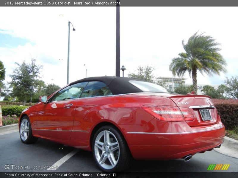 Mars Red / Almond/Mocha 2013 Mercedes-Benz E 350 Cabriolet