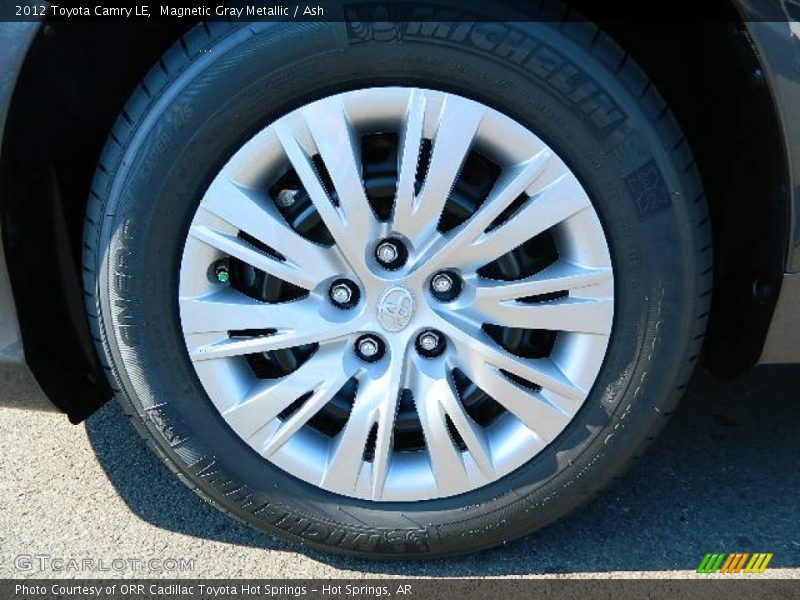 Magnetic Gray Metallic / Ash 2012 Toyota Camry LE