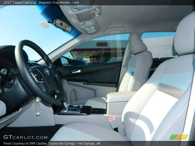 Magnetic Gray Metallic / Ash 2012 Toyota Camry LE