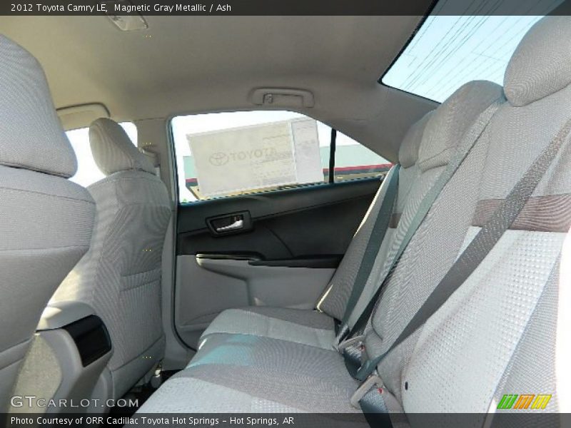 Magnetic Gray Metallic / Ash 2012 Toyota Camry LE