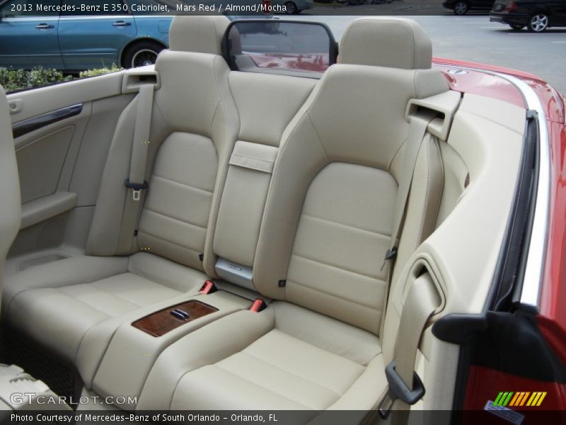 Rear Seat of 2013 E 350 Cabriolet