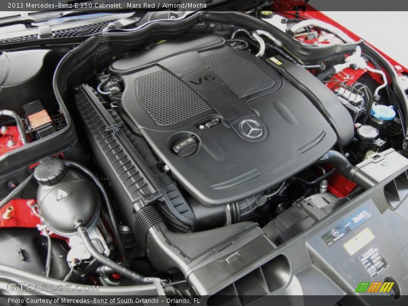  2013 E 350 Cabriolet Engine - 3.5 Liter DI DOHC 24-Valve VVT V6