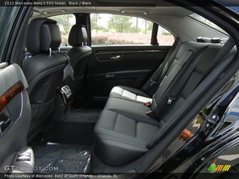 Black / Black 2013 Mercedes-Benz S 550 Sedan