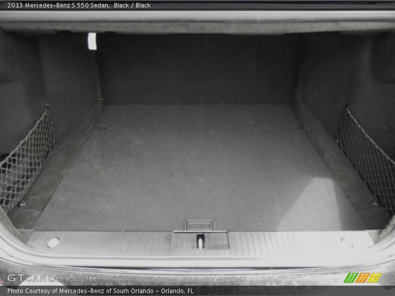 Black / Black 2013 Mercedes-Benz S 550 Sedan
