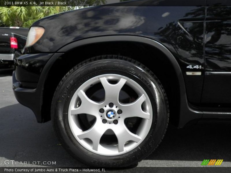 Jet Black / Black 2001 BMW X5 4.4i