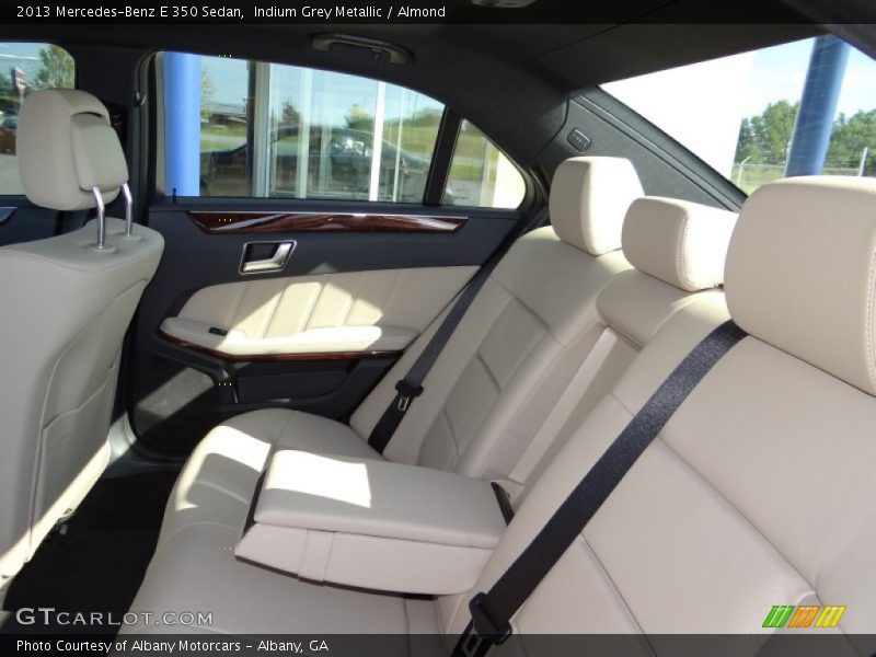 Indium Grey Metallic / Almond 2013 Mercedes-Benz E 350 Sedan