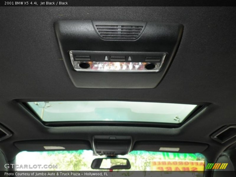 Jet Black / Black 2001 BMW X5 4.4i