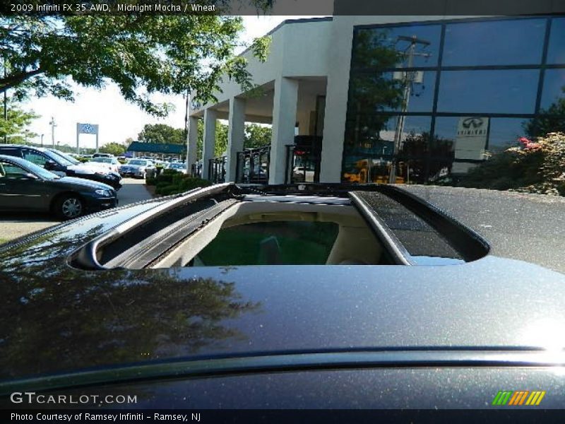 Midnight Mocha / Wheat 2009 Infiniti FX 35 AWD