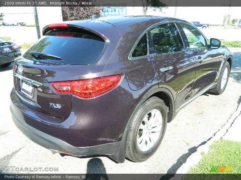 Midnight Mocha / Wheat 2009 Infiniti FX 35 AWD