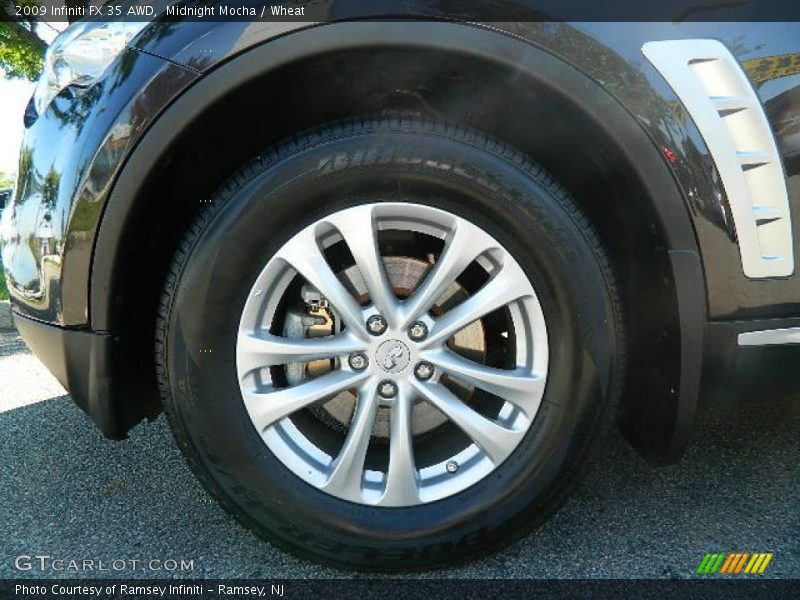 Midnight Mocha / Wheat 2009 Infiniti FX 35 AWD