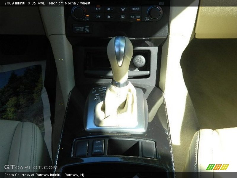 Midnight Mocha / Wheat 2009 Infiniti FX 35 AWD