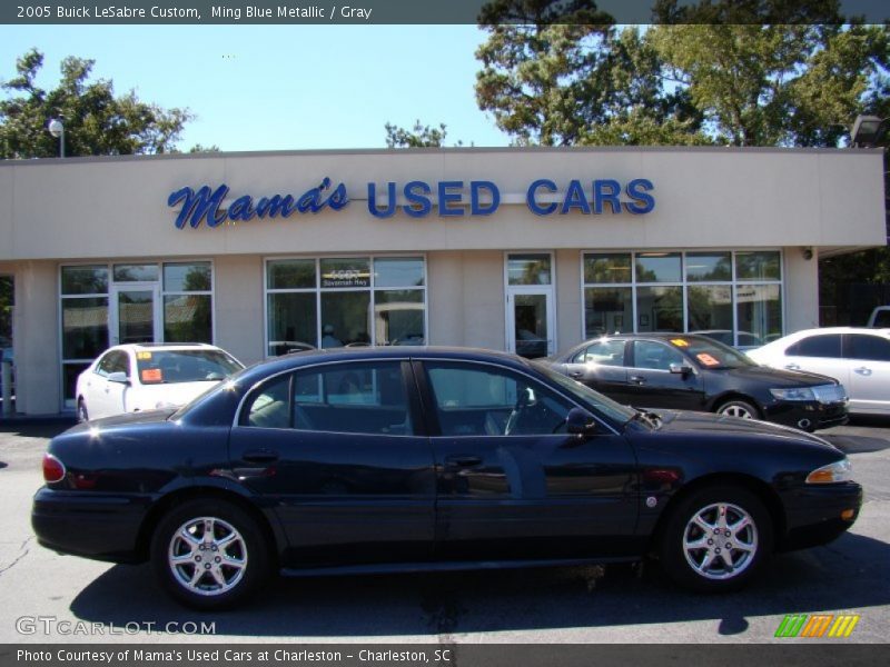 Ming Blue Metallic / Gray 2005 Buick LeSabre Custom