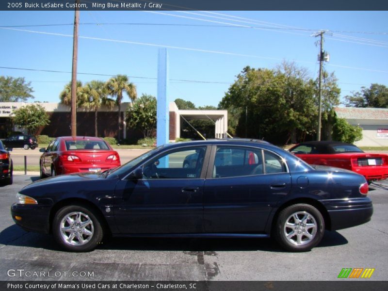 Ming Blue Metallic / Gray 2005 Buick LeSabre Custom
