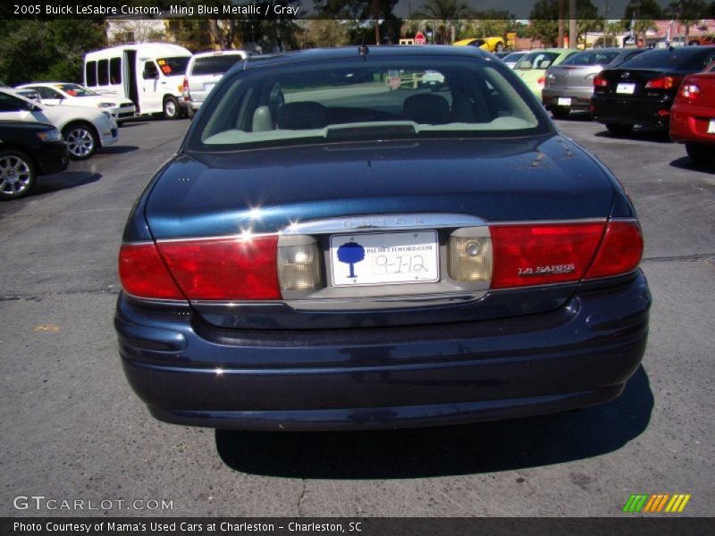 Ming Blue Metallic / Gray 2005 Buick LeSabre Custom