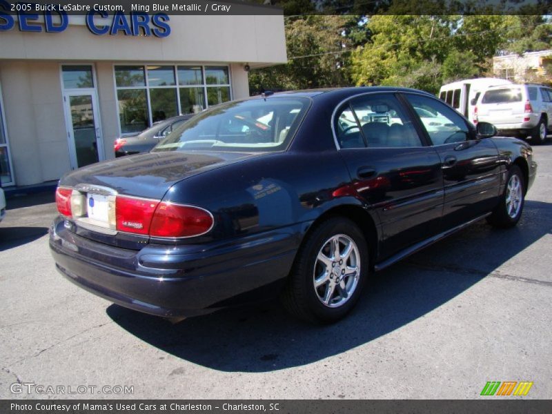 Ming Blue Metallic / Gray 2005 Buick LeSabre Custom