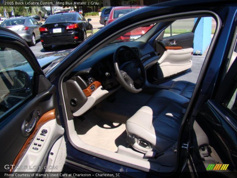 Ming Blue Metallic / Gray 2005 Buick LeSabre Custom