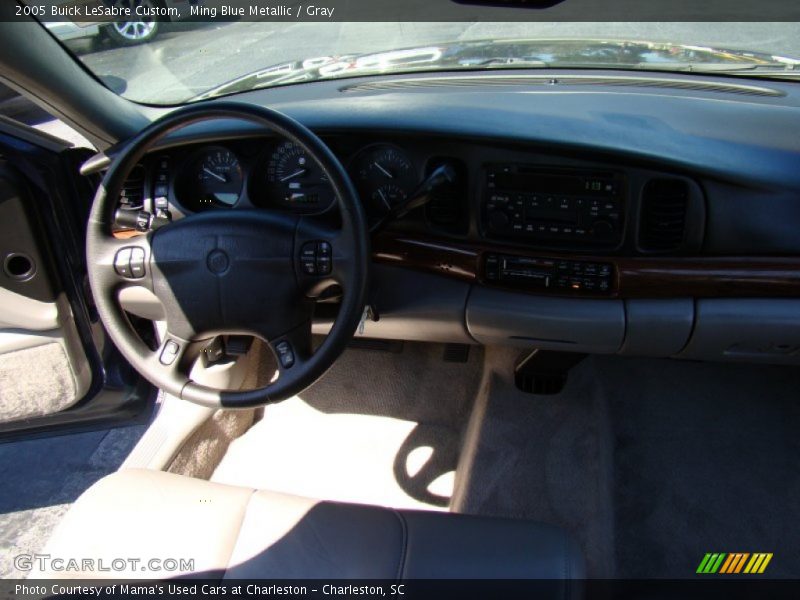Ming Blue Metallic / Gray 2005 Buick LeSabre Custom