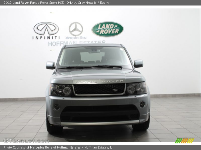 Orkney Grey Metallic / Ebony 2012 Land Rover Range Rover Sport HSE