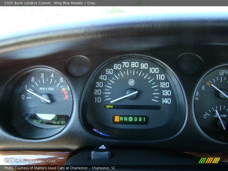Ming Blue Metallic / Gray 2005 Buick LeSabre Custom