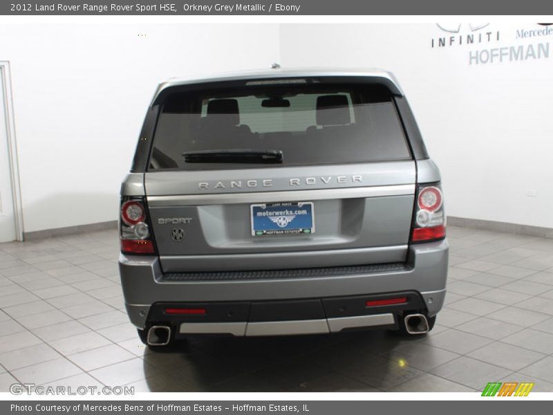 Orkney Grey Metallic / Ebony 2012 Land Rover Range Rover Sport HSE