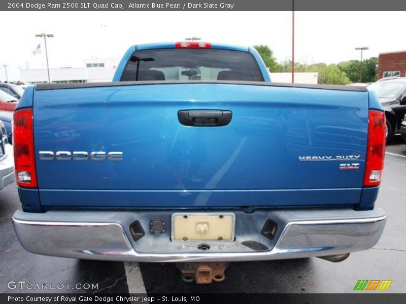 Atlantic Blue Pearl / Dark Slate Gray 2004 Dodge Ram 2500 SLT Quad Cab