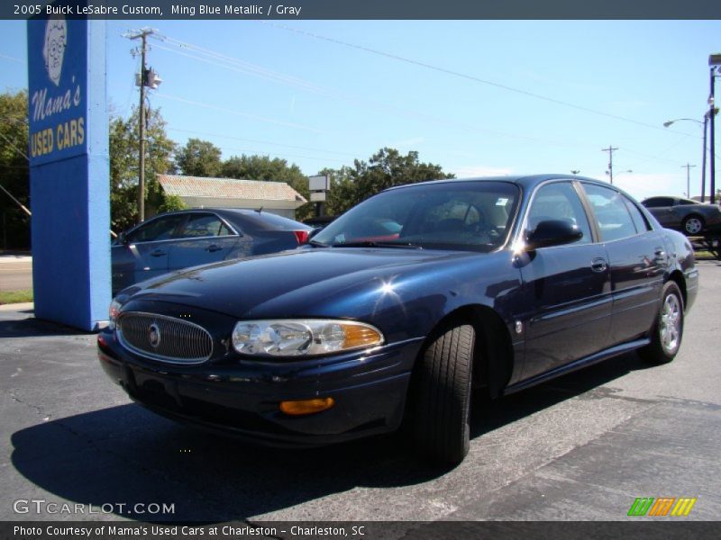 Ming Blue Metallic / Gray 2005 Buick LeSabre Custom