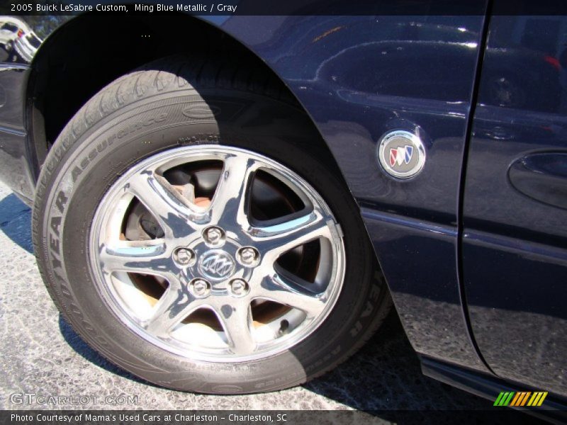 Ming Blue Metallic / Gray 2005 Buick LeSabre Custom