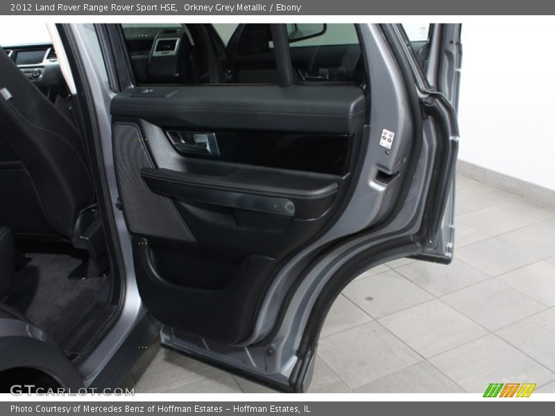 Orkney Grey Metallic / Ebony 2012 Land Rover Range Rover Sport HSE