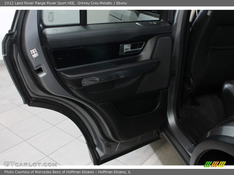 Orkney Grey Metallic / Ebony 2012 Land Rover Range Rover Sport HSE