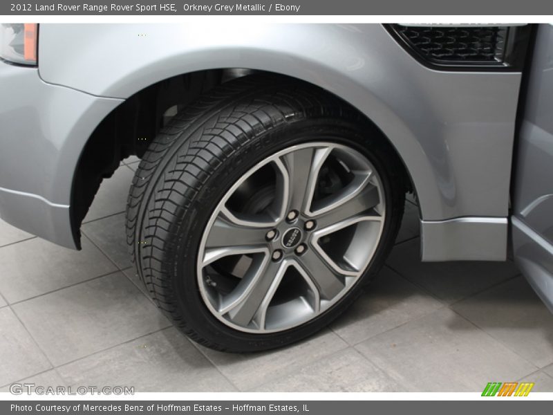 Orkney Grey Metallic / Ebony 2012 Land Rover Range Rover Sport HSE