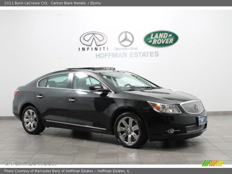 Carbon Black Metallic / Ebony 2011 Buick LaCrosse CXS