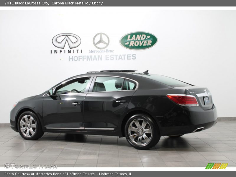 Carbon Black Metallic / Ebony 2011 Buick LaCrosse CXS