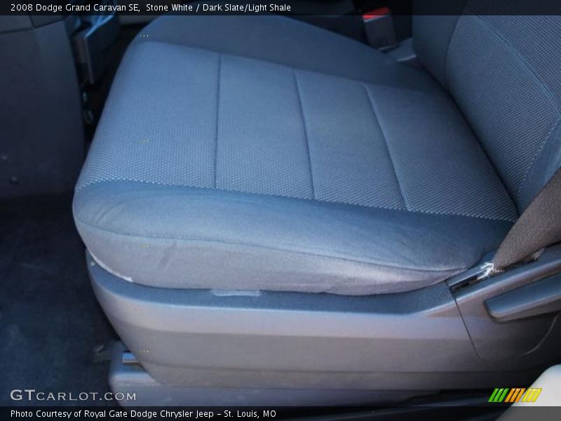 Stone White / Dark Slate/Light Shale 2008 Dodge Grand Caravan SE