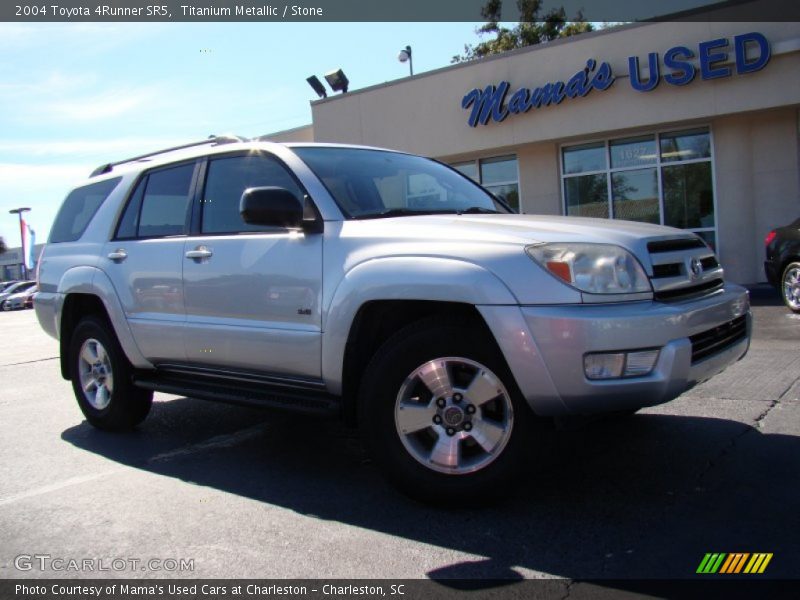 Titanium Metallic / Stone 2004 Toyota 4Runner SR5