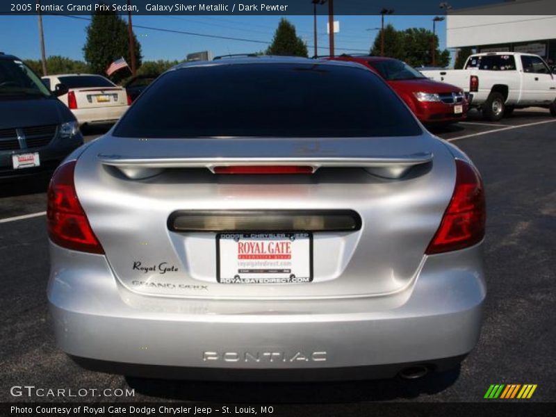 Galaxy Silver Metallic / Dark Pewter 2005 Pontiac Grand Prix Sedan