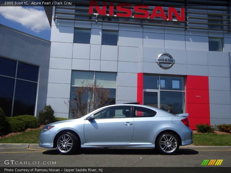 Azure Pearl / Dark Gray 2005 Scion tC