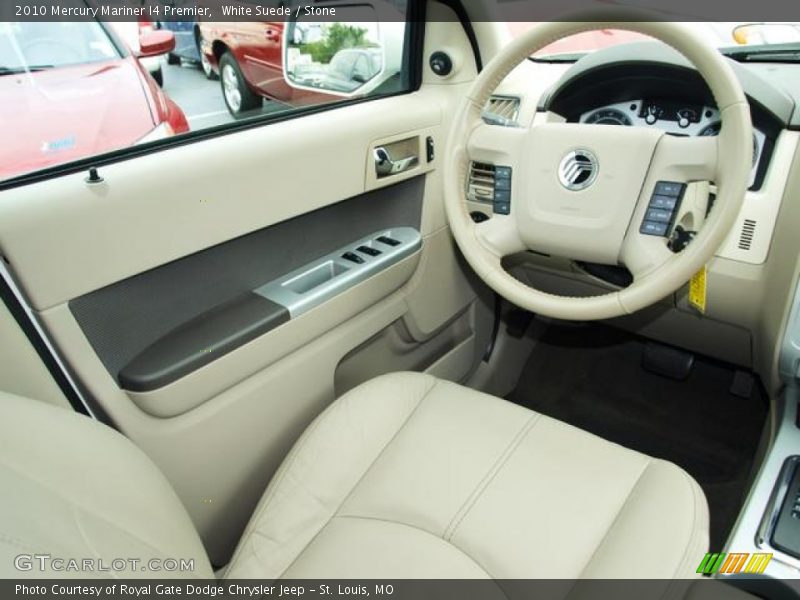 White Suede / Stone 2010 Mercury Mariner I4 Premier