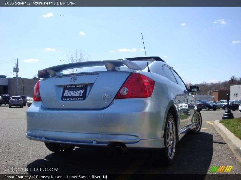 Azure Pearl / Dark Gray 2005 Scion tC