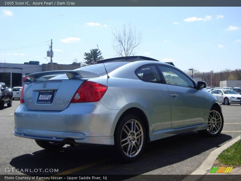 Azure Pearl / Dark Gray 2005 Scion tC
