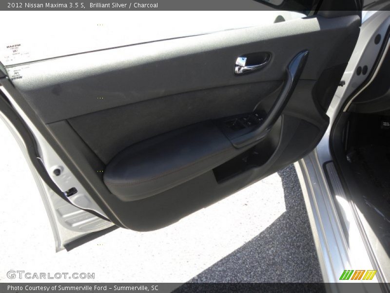 Brilliant Silver / Charcoal 2012 Nissan Maxima 3.5 S