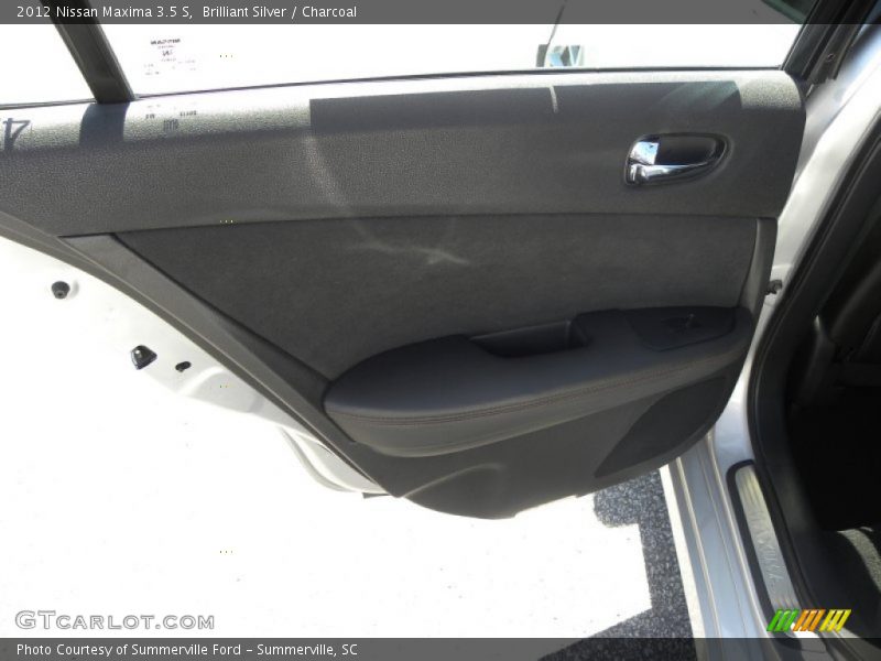 Brilliant Silver / Charcoal 2012 Nissan Maxima 3.5 S