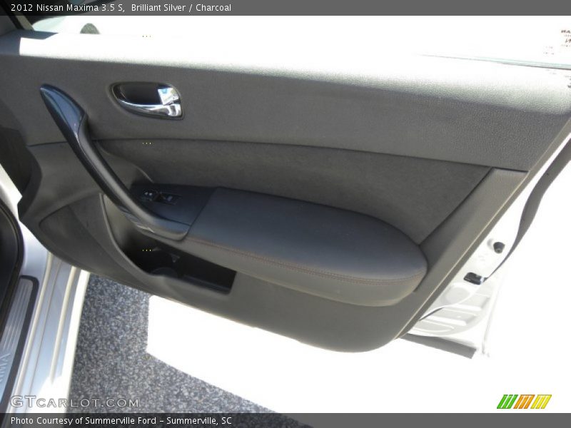 Brilliant Silver / Charcoal 2012 Nissan Maxima 3.5 S