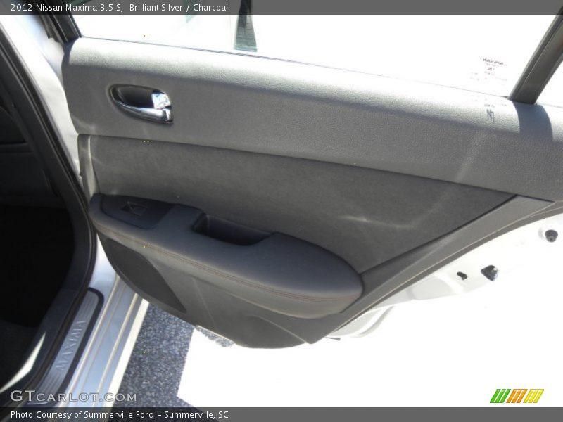 Brilliant Silver / Charcoal 2012 Nissan Maxima 3.5 S