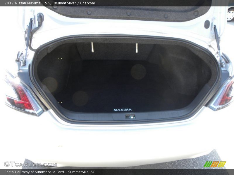 Brilliant Silver / Charcoal 2012 Nissan Maxima 3.5 S
