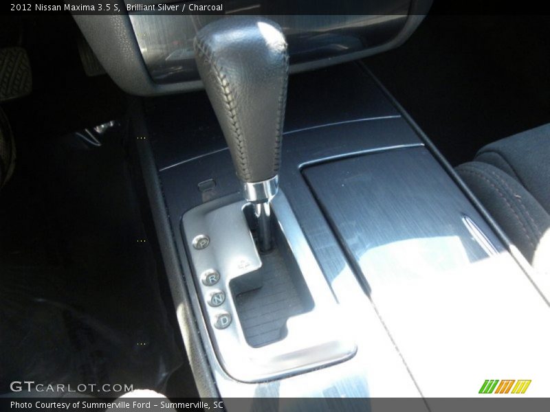Brilliant Silver / Charcoal 2012 Nissan Maxima 3.5 S