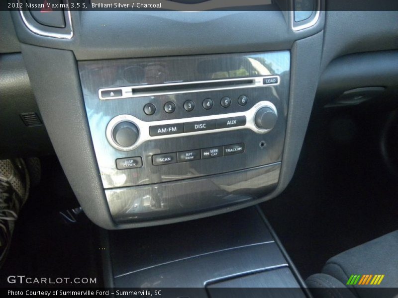 Brilliant Silver / Charcoal 2012 Nissan Maxima 3.5 S