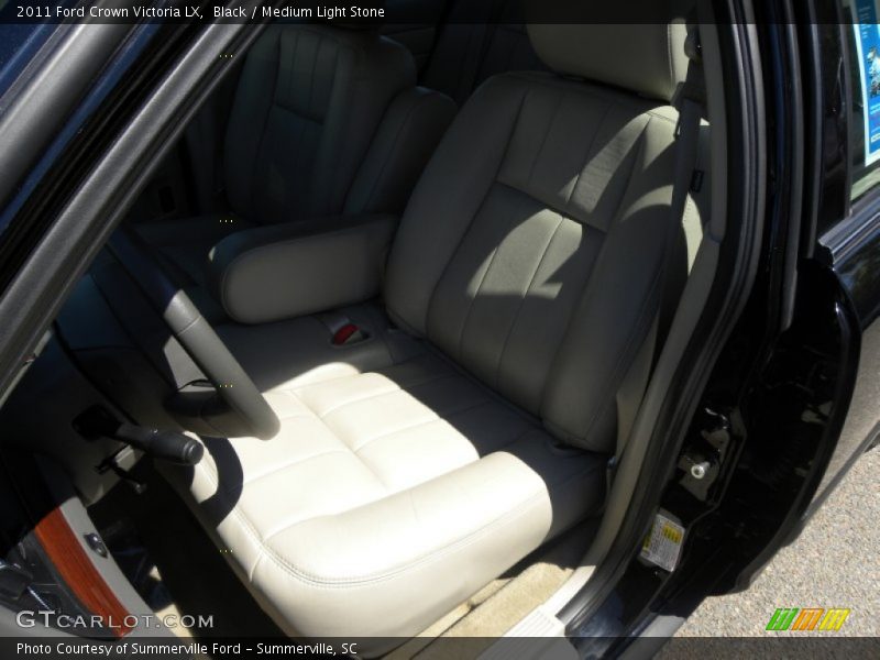 Black / Medium Light Stone 2011 Ford Crown Victoria LX