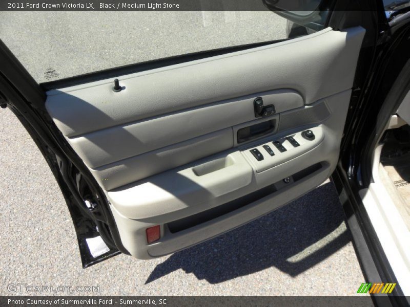 Black / Medium Light Stone 2011 Ford Crown Victoria LX