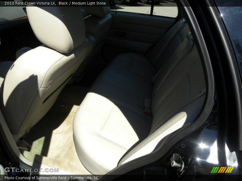Black / Medium Light Stone 2011 Ford Crown Victoria LX